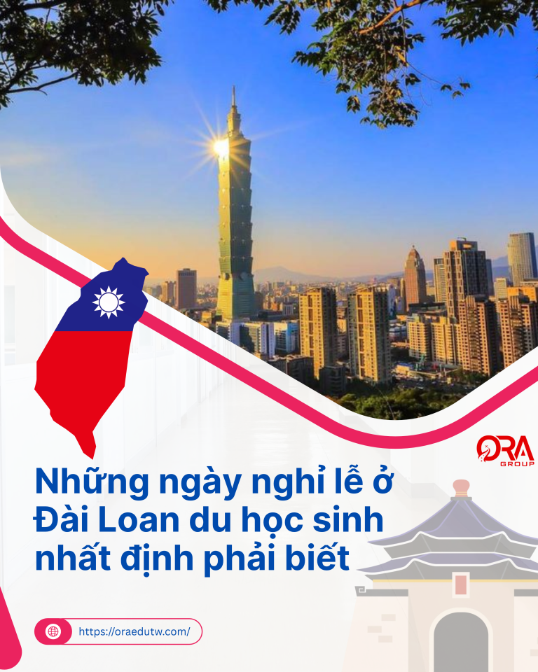 CẨM NANG DU HỌC SINH LẦN ĐẦU ĐẾN ĐÀI LOAN