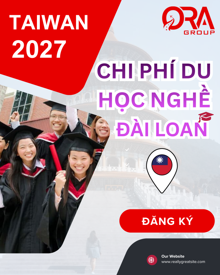 Chi phí du học nghề Đài Loan: Cần chuẩn bị bao nhiêu tiền?