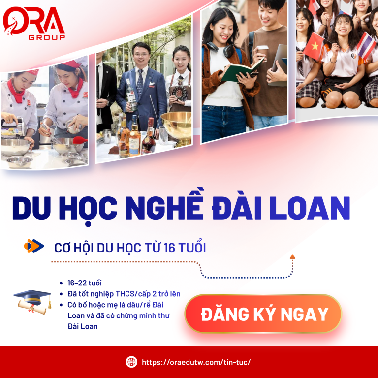 BƯỚC NGOẶT CHO TƯƠNG LAI: DU HỌC NGHỀ ĐÀI LOAN – VỪA HỌC NGHỀ, VỪA THỰC TẬP CÓ THU NHẬP