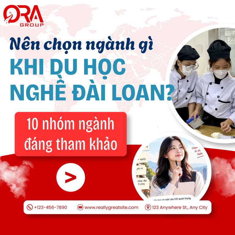 NÊN CHỌN NGÀNH GÌ KHI DU HỌC NGHỀ ĐÀI LOAN?